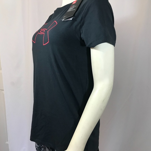 Under Armour UA Big Logo T Shirt TEE Short Sleeve - Picture 6 of 8